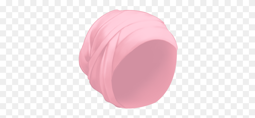 332x329 C 4fgeneric S4hijab Headscarfwrap Cottonpinkpale 0744ee2f2d Beanie, Balloon, Ball, Food HD PNG Download