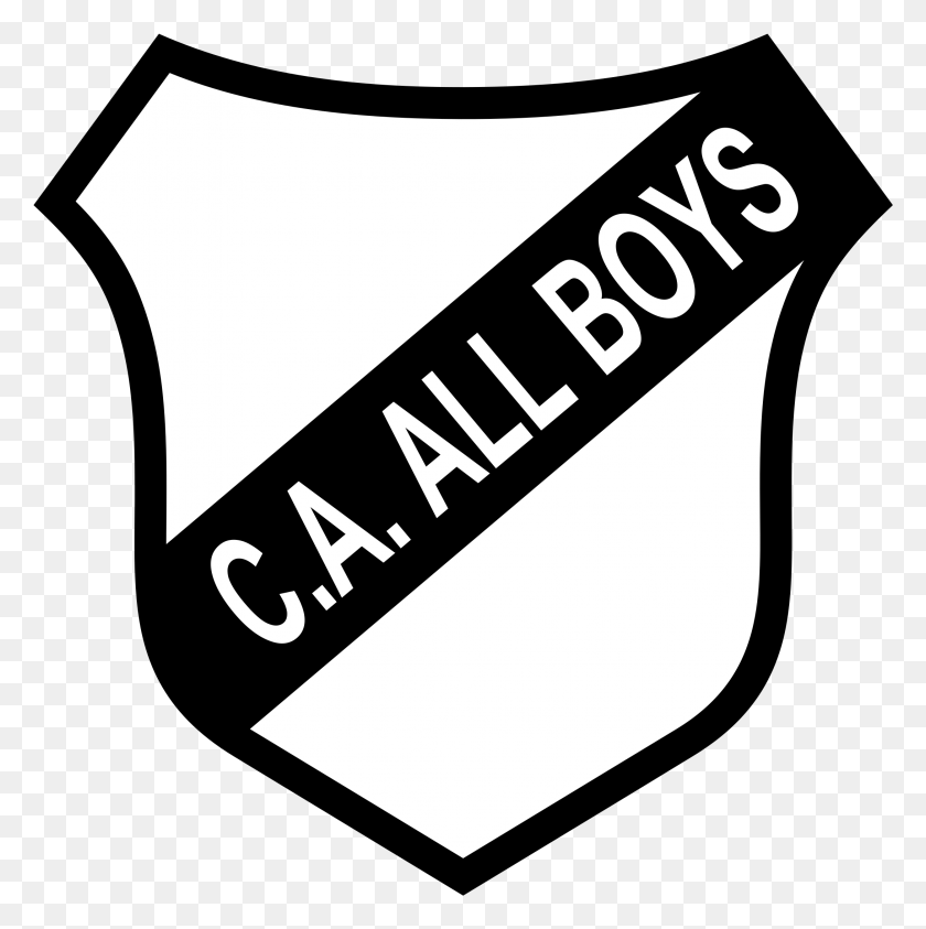2181x2191 Descargar Png Ca All Boys Logo Transparente All Boys Logo, Etiqueta, Texto, Símbolo Hd Png