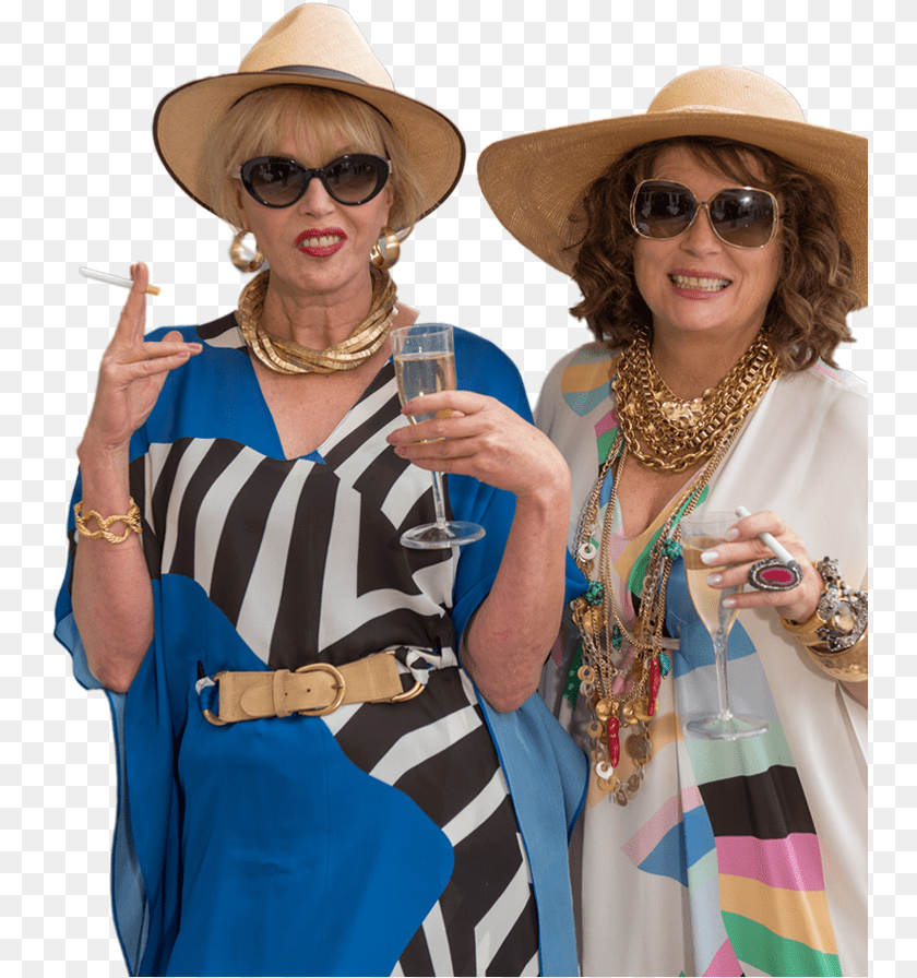 749x896 C Absolutely Fabulous On Beach, Accessories, Sunglasses, Sun Hat, Person PNG