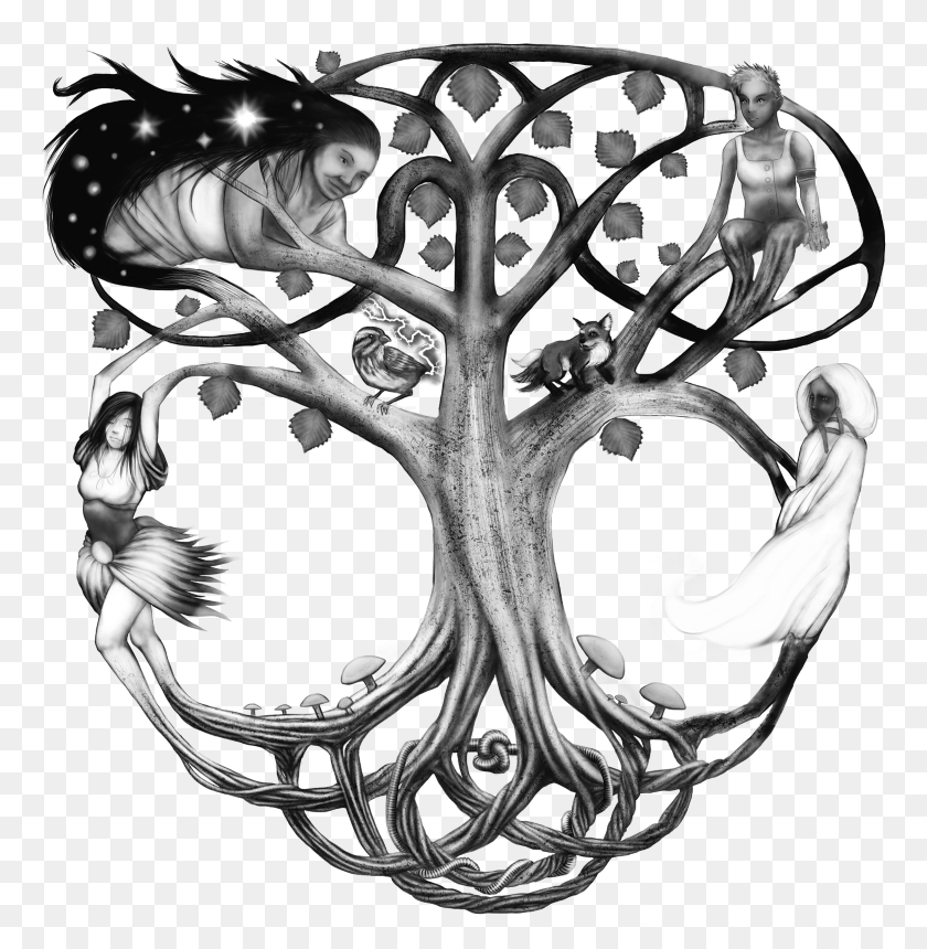 767x800 C Worldtree Justinmacauley, Antler, Person, Human HD PNG Download