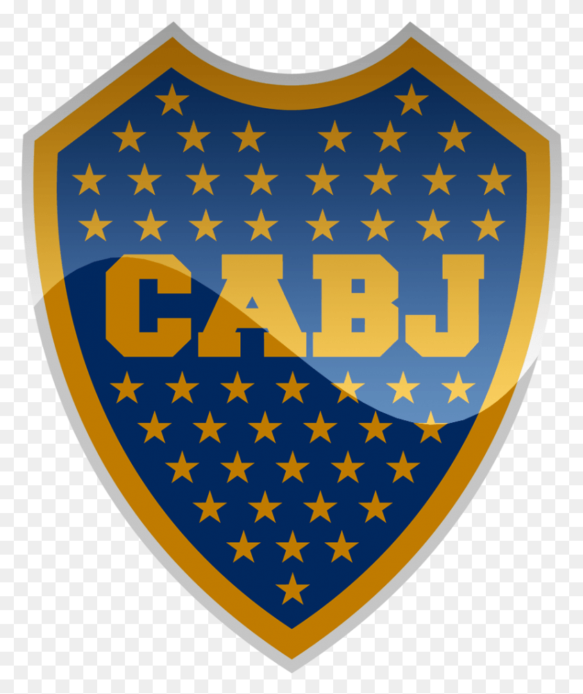 829x1001 Ca Boca Juniors Logo Escudo De Boca Vector, Armor, Shield, Rug HD PNG Download