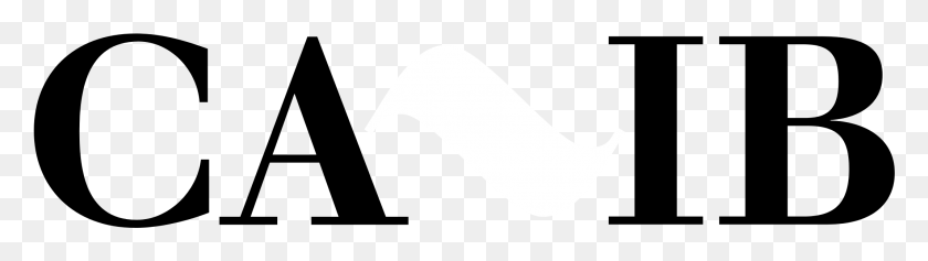 2135x487 Descargar Png Ca Ib Logotipo De Gráficos En Blanco Y Negro, Cojín, Almohada, Borrador De Goma Hd Png