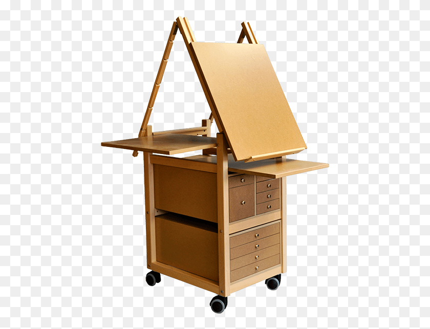 447x583 Caballete Con Cajones, Furniture, Plywood, Wood HD PNG Download