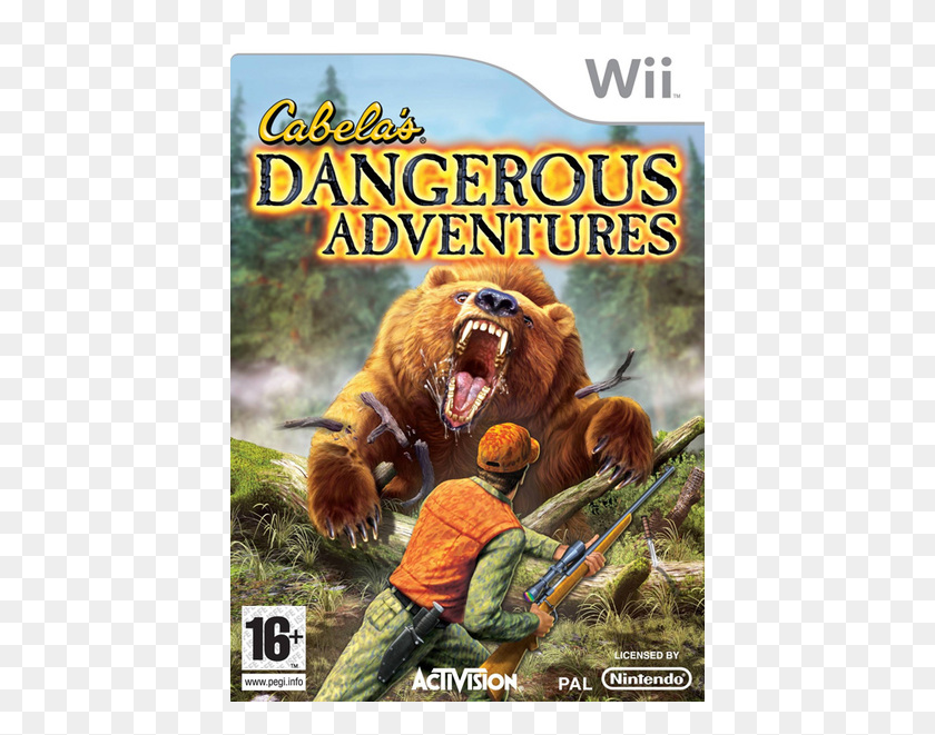 427x601 Cabelas Dangerous Adventures Wii Dangerous Hunts 2009, Person, Wildlife, Animal HD PNG Download
