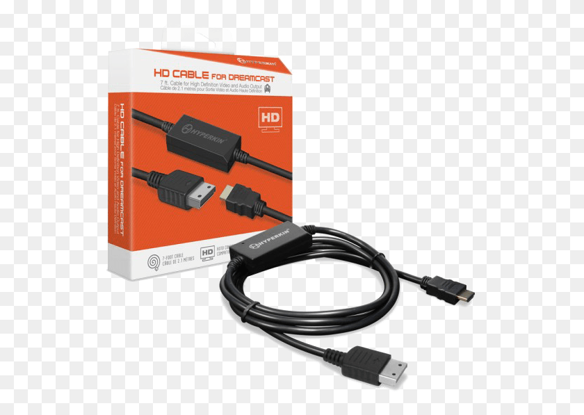539x537 Descargar Png / Cable Para Dreamcast Hdmi, Adaptador, Enchufe Hd Png