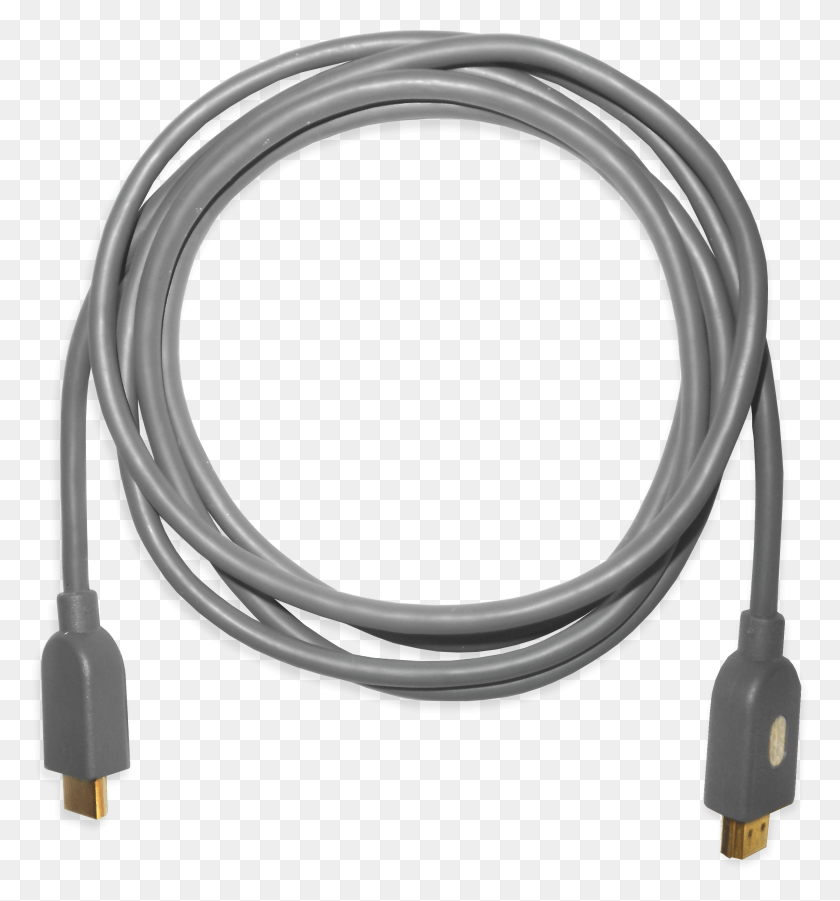 2395x2584 Cable Image With Transparent Background 360 Hdmi Cable, Sink Faucet HD PNG Download