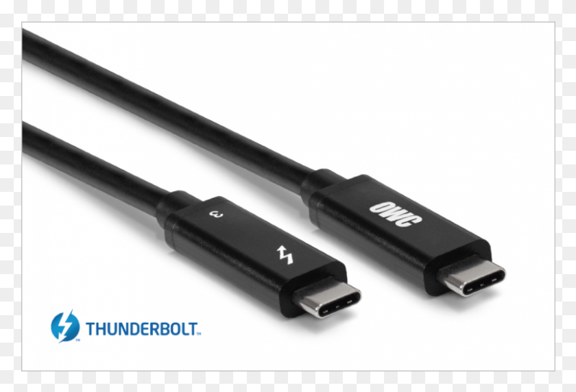 801x526 Cablespic Intel Thunderbolt, Cable HD PNG Download