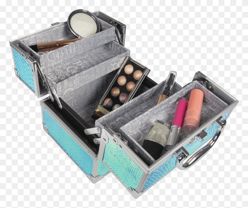1911x1578 Caboodles Adored Cosmetic Train Case Snakeskin Iridescent, Furniture, Cosmetics, Box HD PNG Download