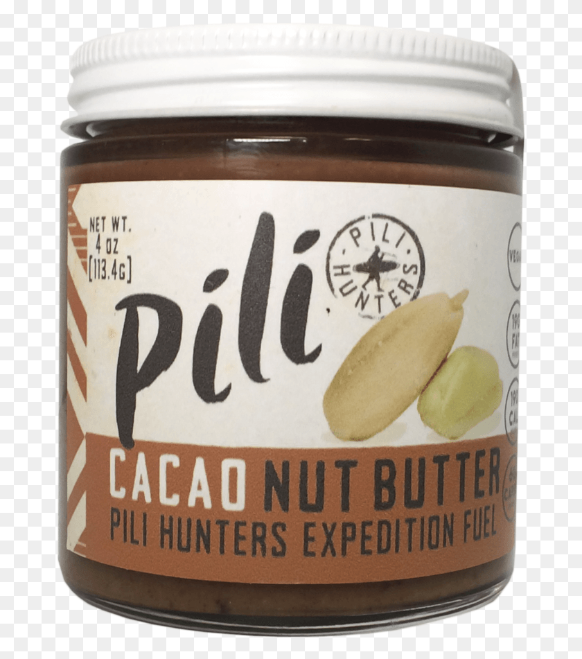 679x891 Cacao Pili Nut Butter Jar Sunflower Butter, Food, Beer, Alcohol HD PNG Download