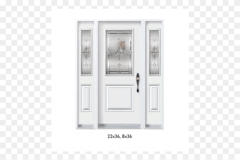 482x501 Cachet Door Glass, Folding Door, French Door HD PNG Download
