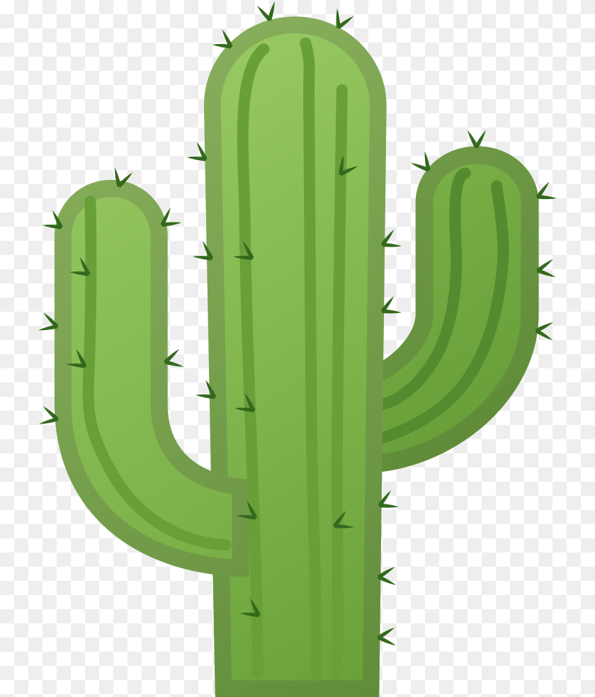 Cactus Emoji, Plant Sticker PNG