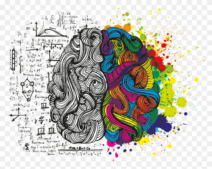 1163x910 Cada Persona Es Diferente Tambin Su Proceso Psicoteraputico Cerebro Izquierdo Cerebro Derecho, Doodle Hd Png