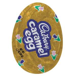 300x300 Cadbury Cadbury Caramel Crme Egg Cadbury, Этикетка, Текст, Логотип Hd Png Скачать