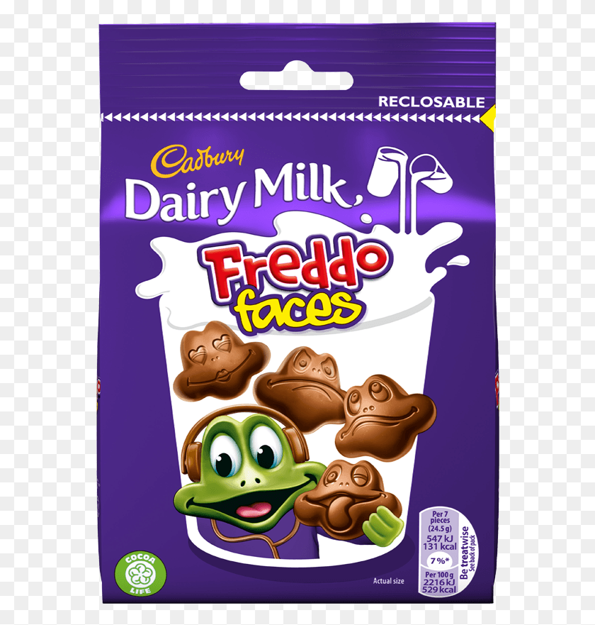 570x821 Cadbury Dairy Milk Freddo Faces, Food, Sweets, Confectionery HD PNG Download