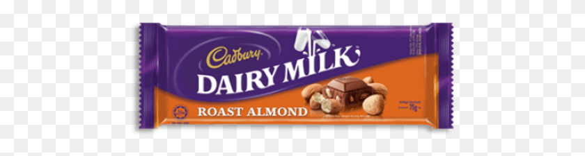 465x165 Cadbury Dairy Milk Roasted Almond Cadbury Dairy Milk, Food, Plant, Nut HD PNG Download