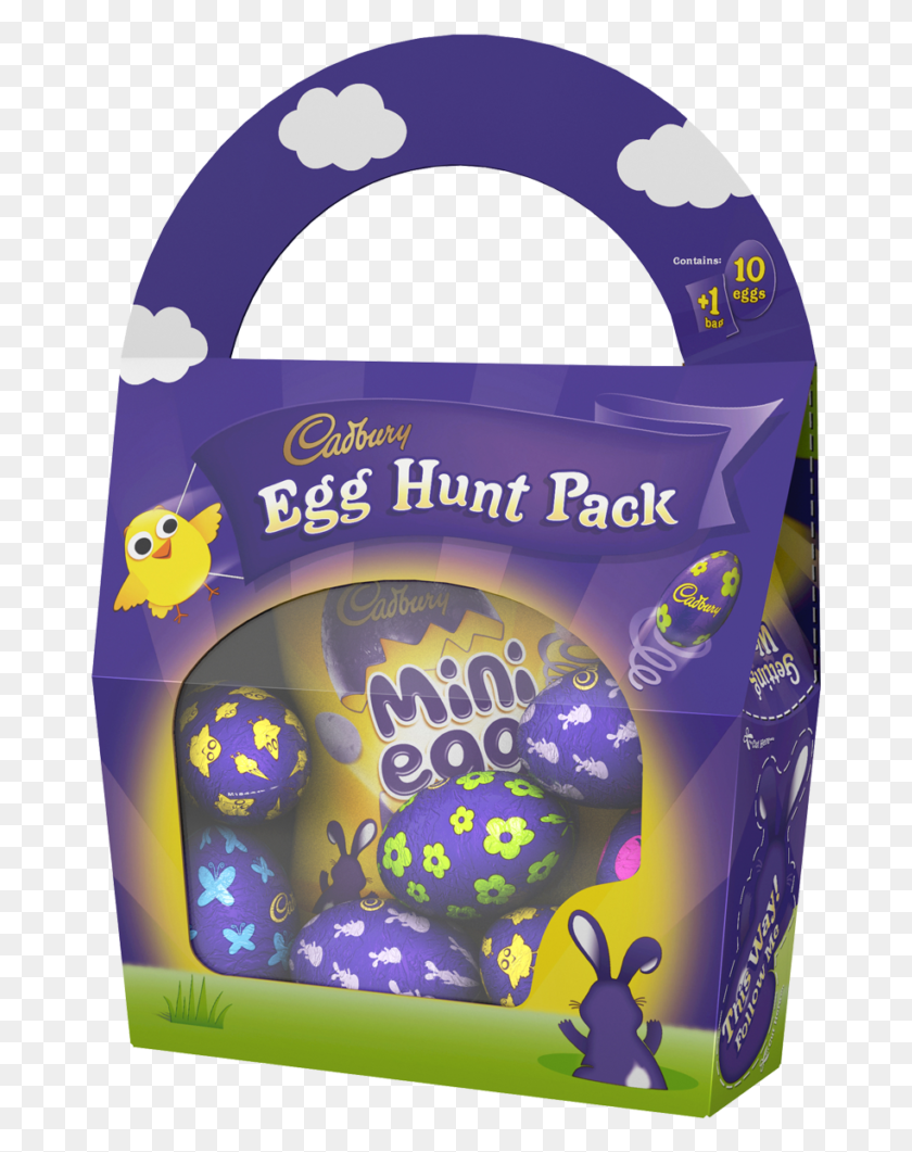 674x1001 Cadbury Easter Hunt Eggs, Bird, Animal, Food HD PNG Download