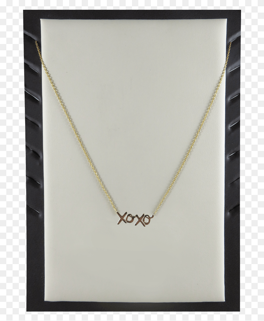 695x961 Cadena De Plata Con De Oro Dije Xoxo Chain, Necklace, Jewelry, Accessories HD PNG Download