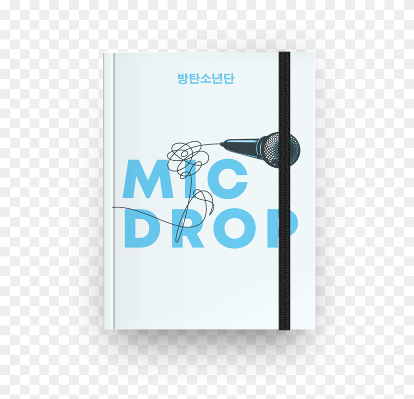 595x749 Caderno Bts Mic Drop De Tulleceriana Graphic Design, Appliance, Phone, Electronics HD PNG Download