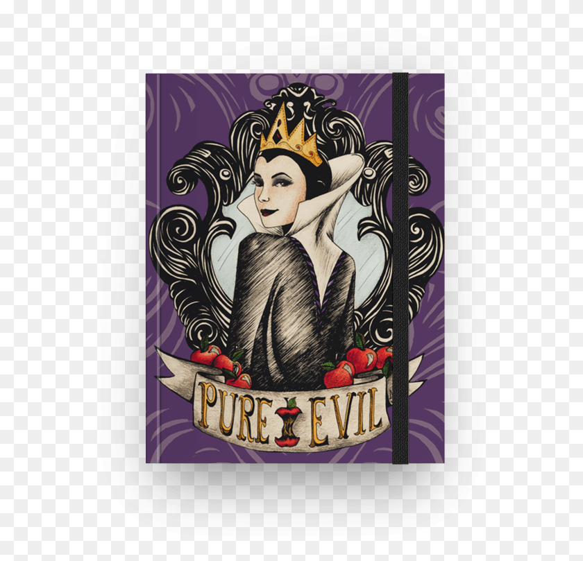 595x749 Caderno Evil Queen De Juliana Monteirona Poster, Label, Text, Alcohol HD PNG Download