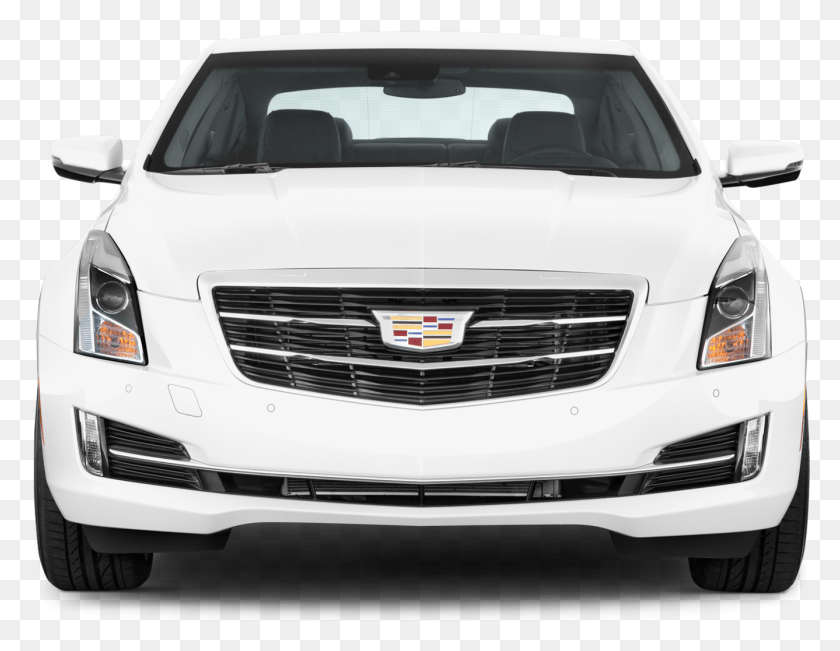 1337x1014 Descargar Png Cadillac Blanco 2016 Cadillac Ats Delantero, Coche, Vehículo, Transporte Hd Png