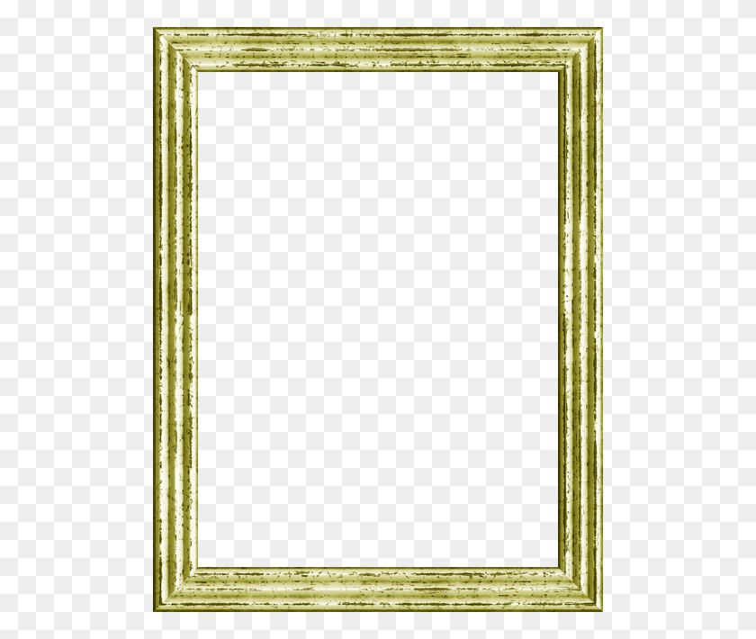 500x650 Cadre Vert Picture Frame, Rug, Plant, Paper HD PNG Download