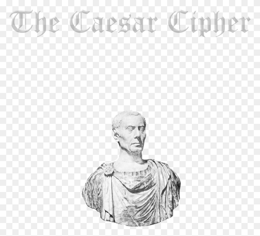 921x830 Caesar Cipher Sketch, Person, Human, Statue HD PNG Download