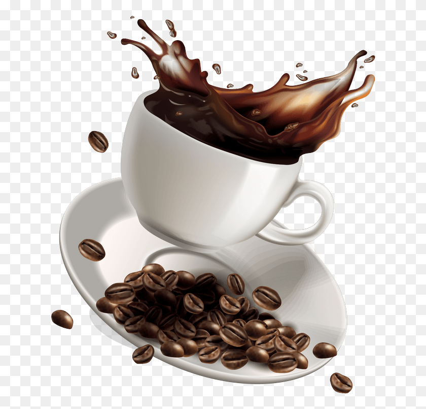 641x745 Cafe, Coffee Cup, Cup, Saucer HD PNG Download