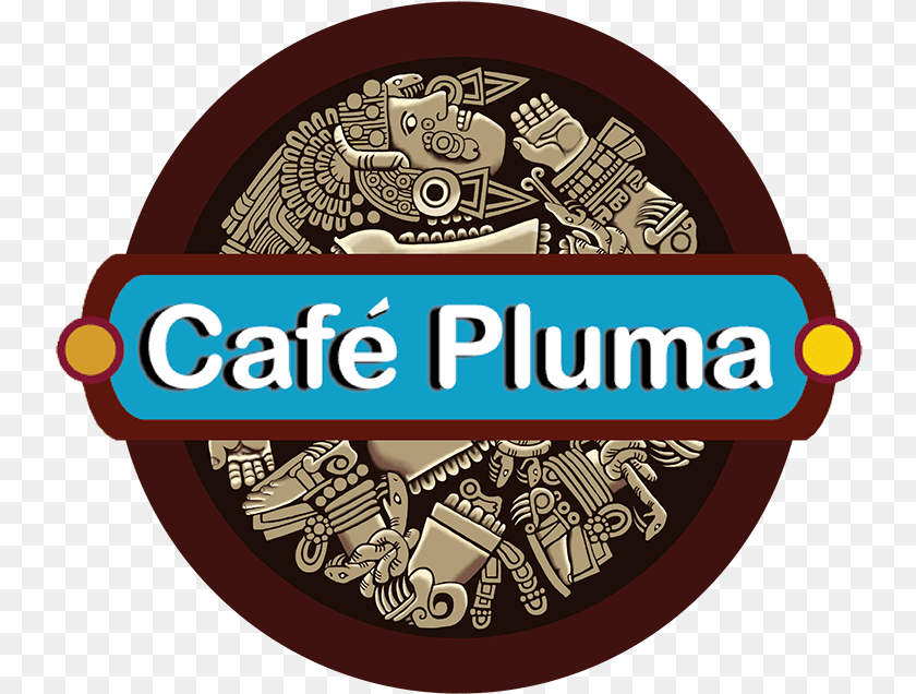 741x636 Cafe Pluma, Badge, Logo, Symbol Sticker PNG