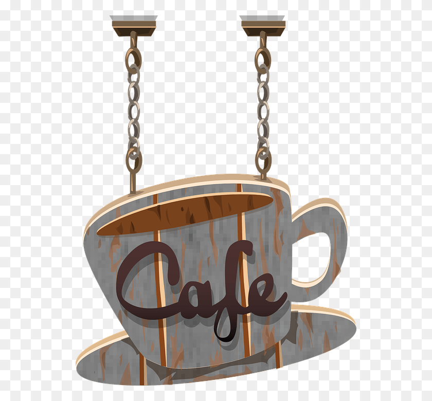 546x720 Cafe Shop Transparent Image Transparent Background Coffee Shop Sign, Coffee Cup, Cup, Basket HD PNG Download