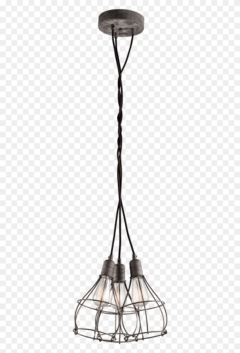 334x1173 Cage Bulb Industrial Pendant Light, Weapon, Weaponry, Tool HD PNG Download