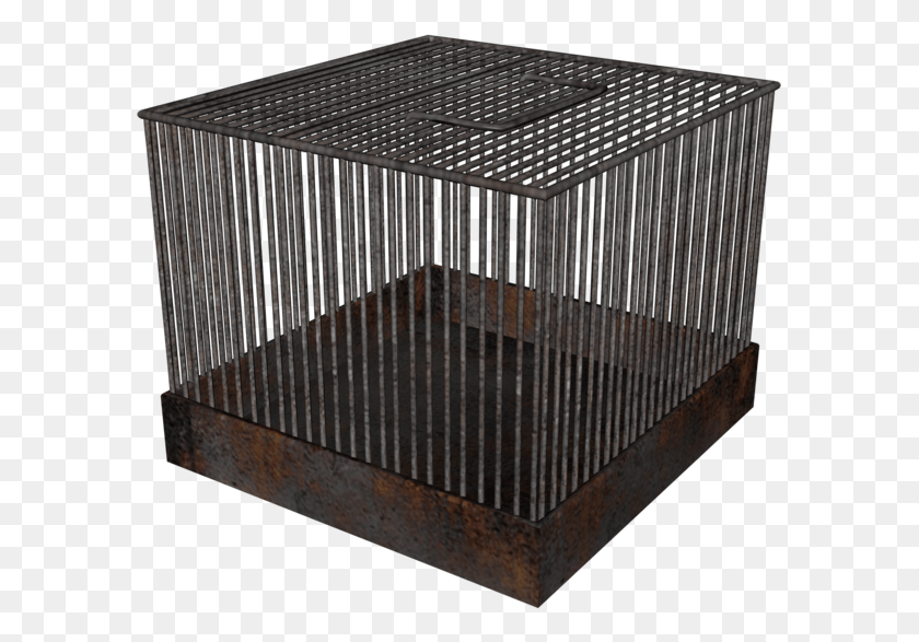 591x527 Cage Cage Transparent, Crib, Furniture, Coffee Table HD PNG Download