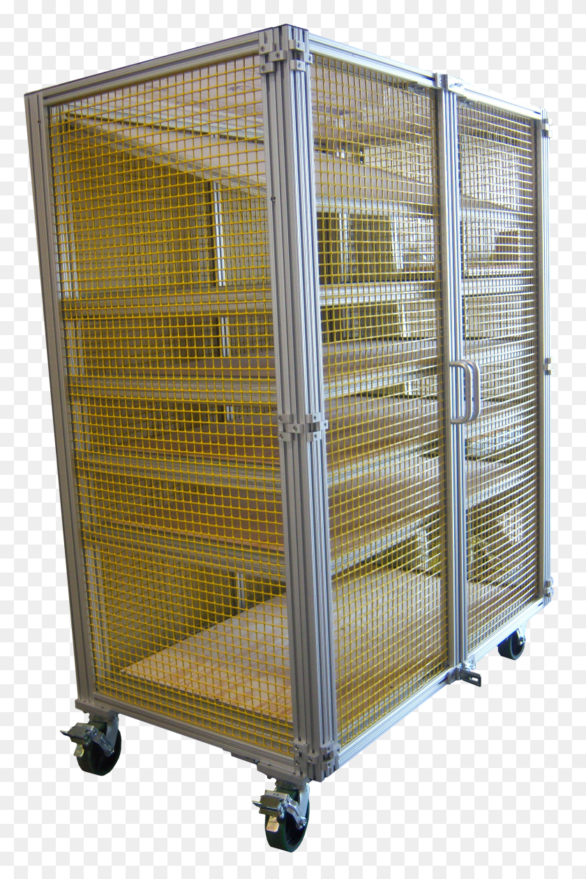 2277x3502 Cage Cart Mesh HD PNG Download