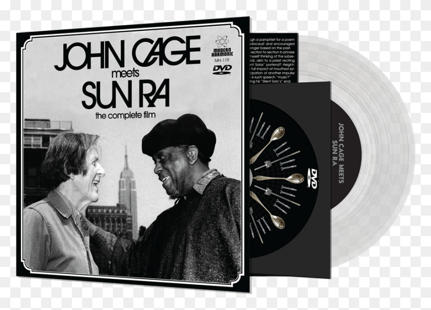 856x598 Descargar Pngcage John Amp Sun Ra Sun Ra John Cage, Persona, Humano, Poster Hd Png