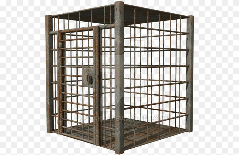 Cage Transparent Cage, Den, Indoors, Gate Sticker PNG