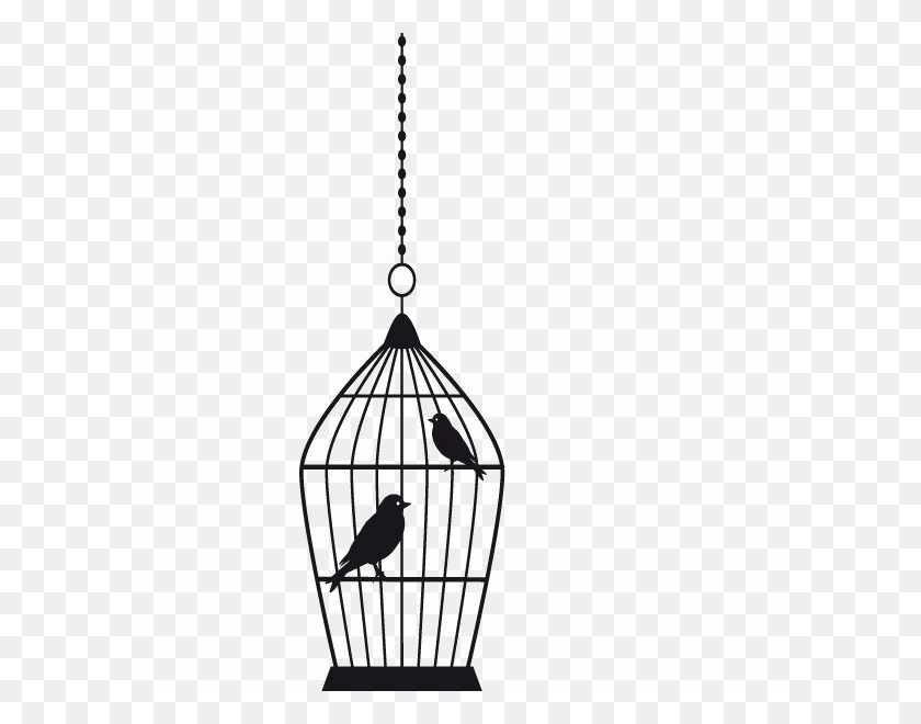600x600 Caged Bird Image Bird Trapped In A Cage, Animal, Lamp, Lantern HD PNG Download