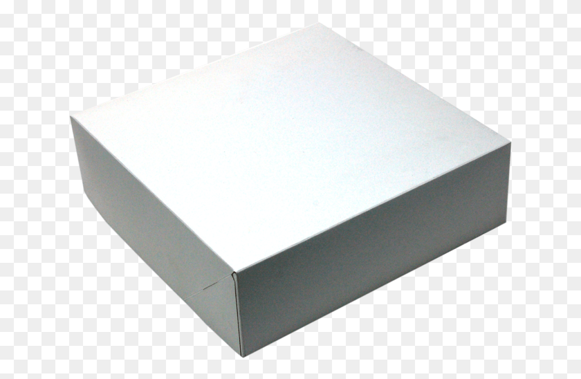 641x488 Картонная Коробка Для Торта 10X10X4Inch Белый Матрас, Мебель, Столешница, Бумага Hd Png Скачать