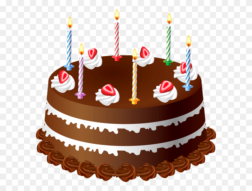 601x578 Cake Clipart Images Free Happy Birthday Cake, Dessert, Food, Birthday Cake HD PNG Download