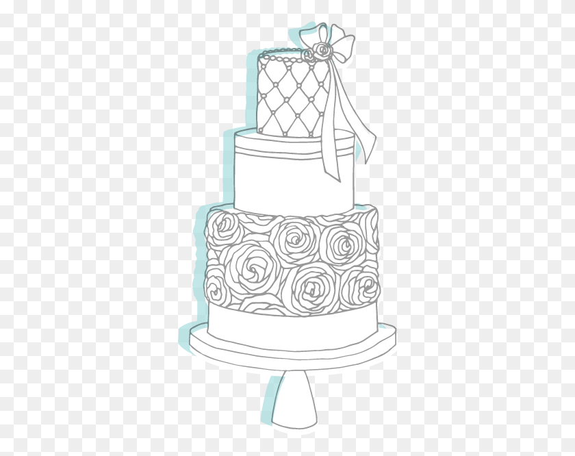 322x606 Торт Свадебный Свадебный Торт, Десерт, Еда, Одежда Hd Png Скачать