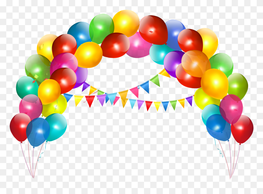 1396x1001 Tortas Y Globos Globos De, Globo, Bola, Esfera Hd Png