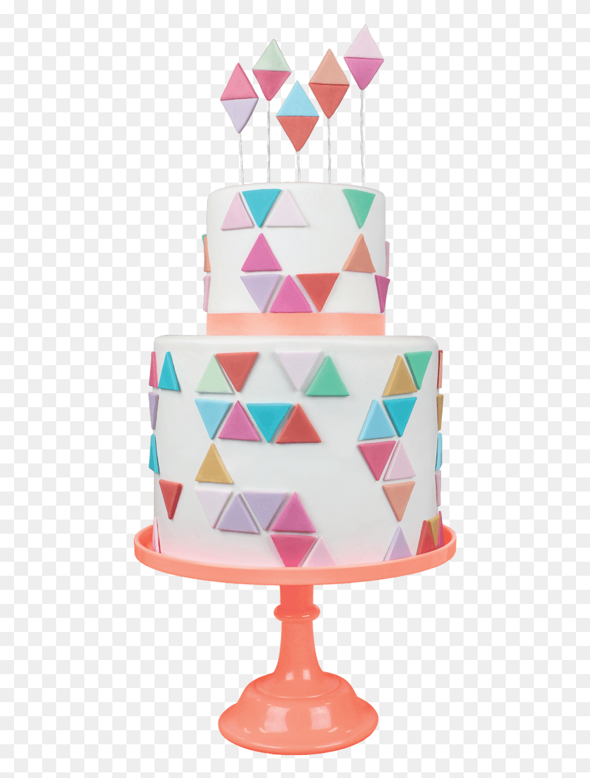 465x1048 Cakesuplies Hashtag On Twitter Modern Geometric Cake Stand, Lamp, Dessert, Food HD PNG Download