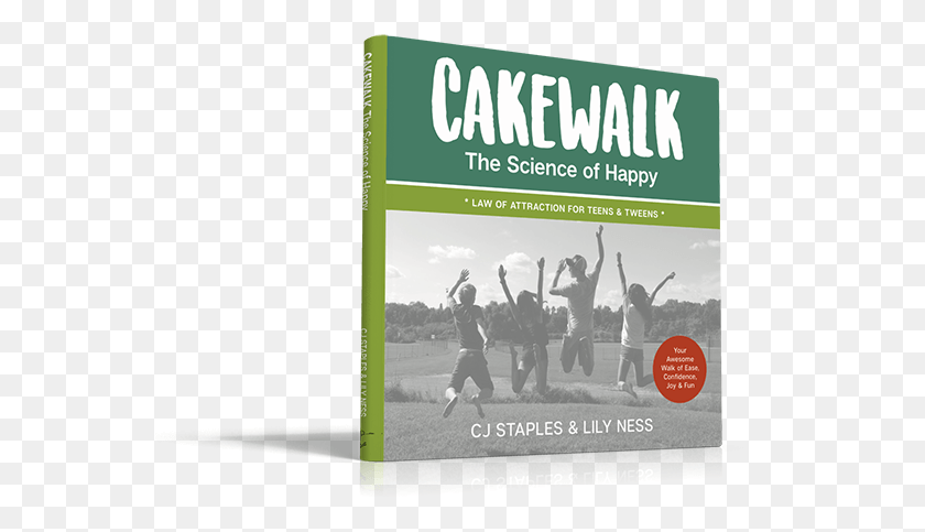 560x423 Cakewalk The Science Of Happy Book By Lily Ness Amp Sign, Person, Human, Advertisement HD PNG Download