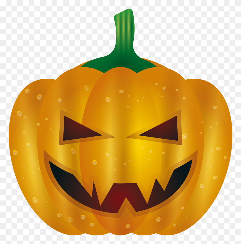 2542x2584 Calabaza Pumpkin Halloween Evil Jackolantern Evil Pumpkin Designs, Vegetable, Plant, Food HD PNG Download