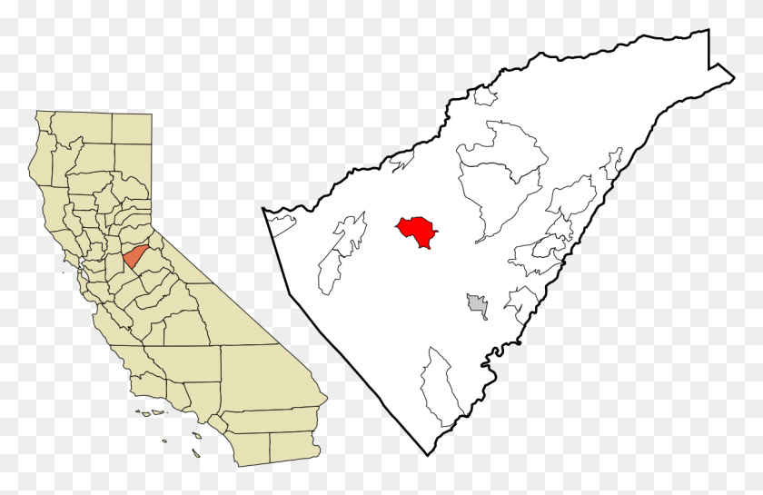 1211x753 Descargar Png Calaveras County California Incorporated And Unincorporated Mokelumne Hill, Mapa, Diagrama, Parcela Hd Png