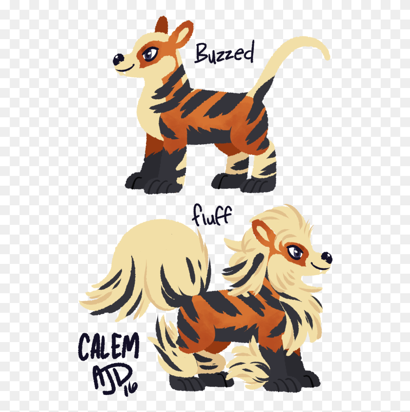 524x783 Calem Arcanine Shaved Arcanine, Animal, Pet, Mammal HD PNG Download