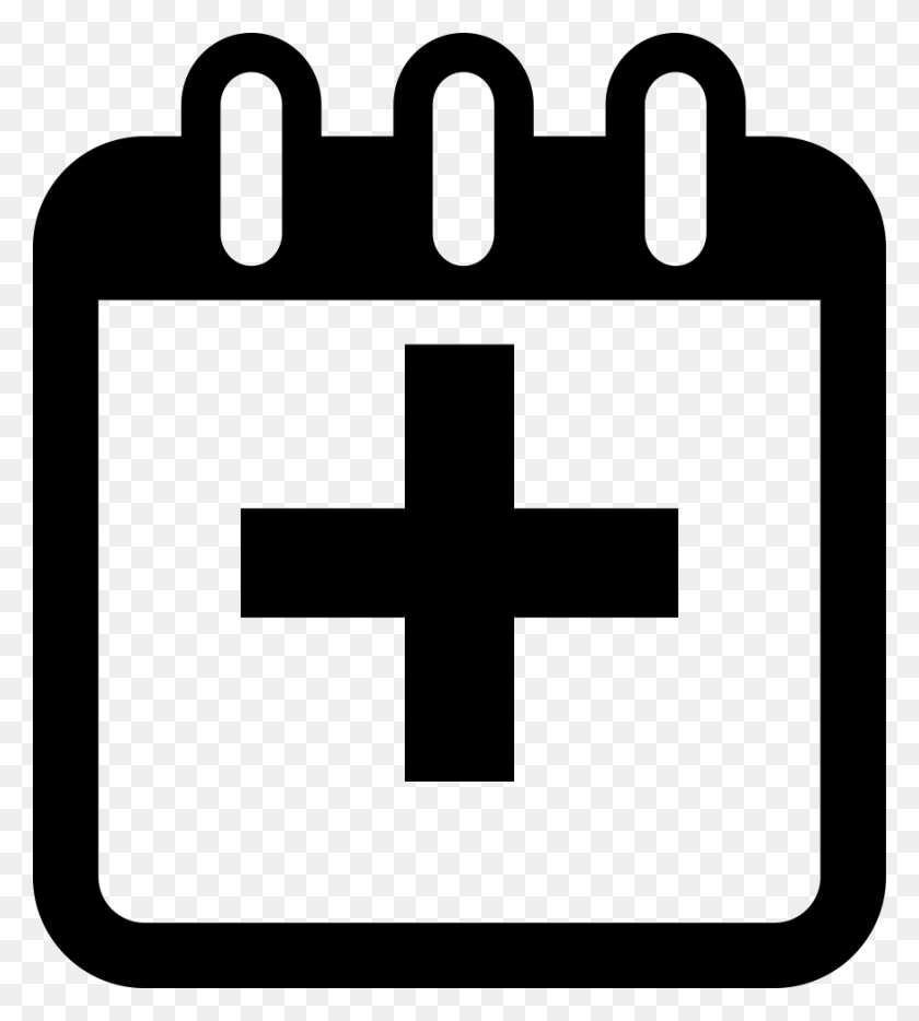 874x980 Calendar, First Aid, Cross, Symbol HD PNG Download