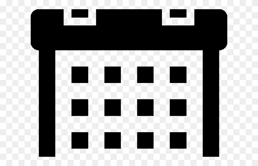 640x480 Значок Календаря Черный Значок Календаря Android, Узор, Диаграмма Hd Png Скачать