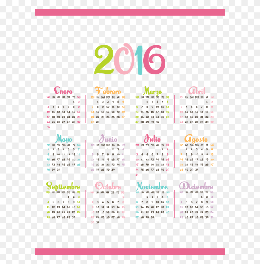 612x792 Calendario Infantil 2016 2011, Текст, Календарь, Флаер Hd Png Скачать