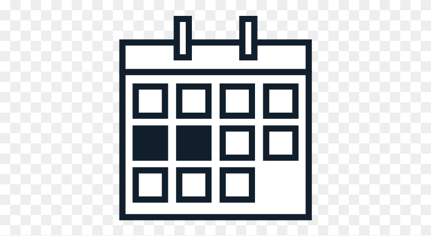 377x401 Calender Transparent Background Hospital White Icon, Rug, Stencil, Condo HD PNG Download