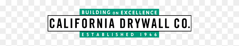 507x103 California Drywall Co Cal Drywall, Text, Symbol, Number HD PNG Download
