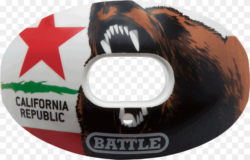 1186x761 California Flag Oxygen Football Mouthguard Mouth Guard Football Transparent PNG